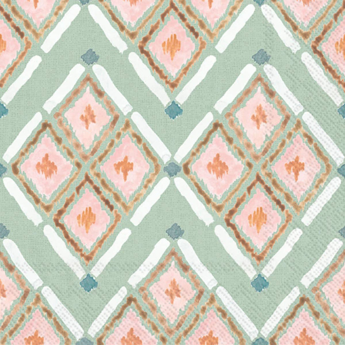 Watercolor Diamonds Cocktail Napkinds