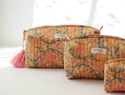 Henna Vines Travel Pouch