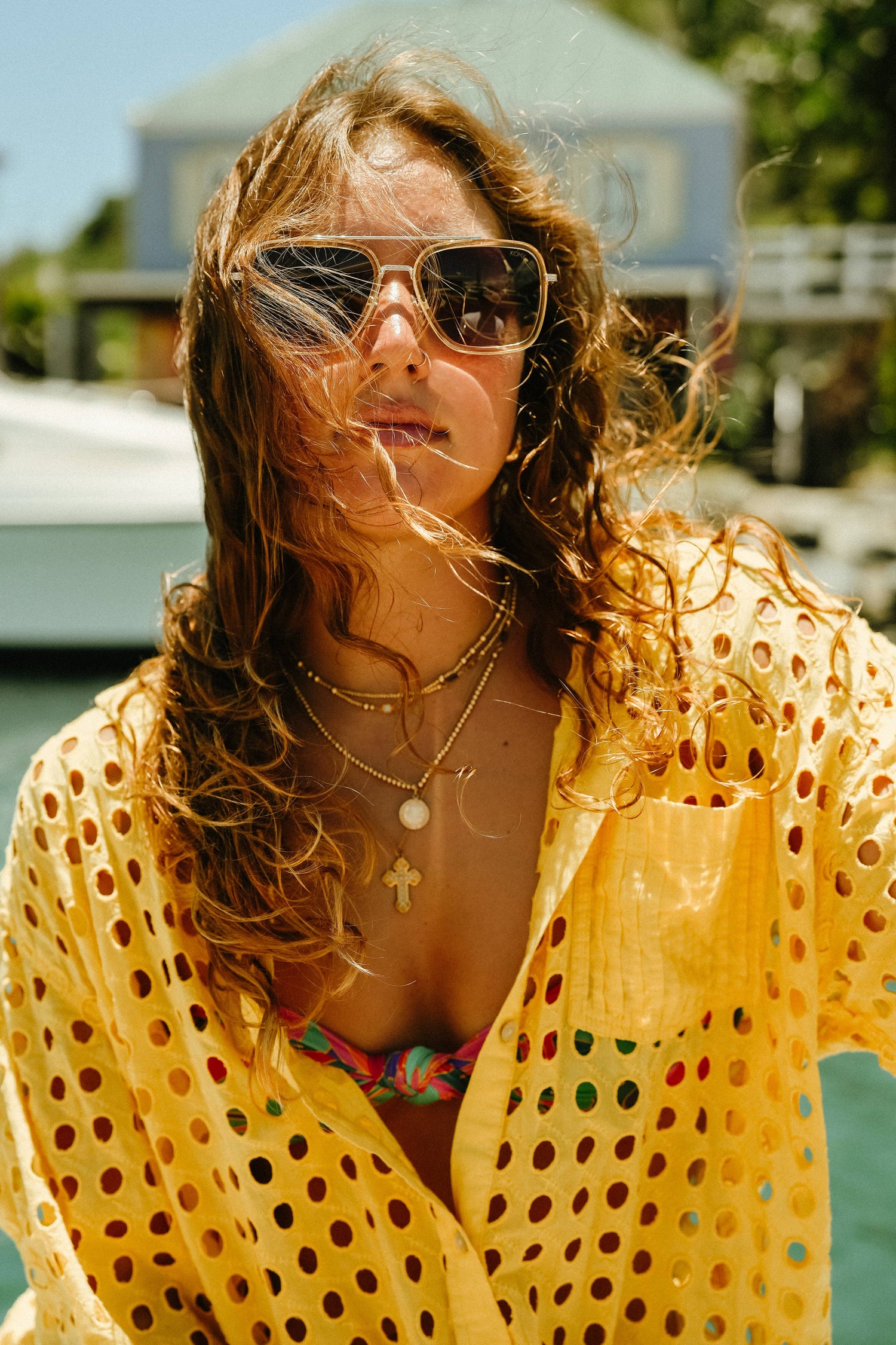 Lex Champagne Sunnies