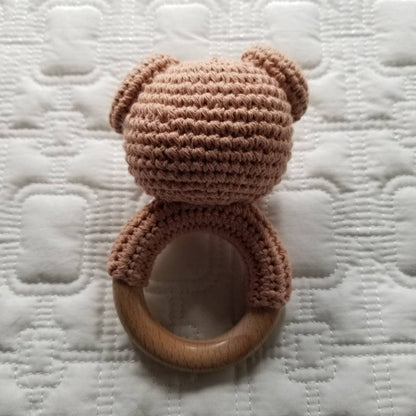 Bear Crochet Rattle