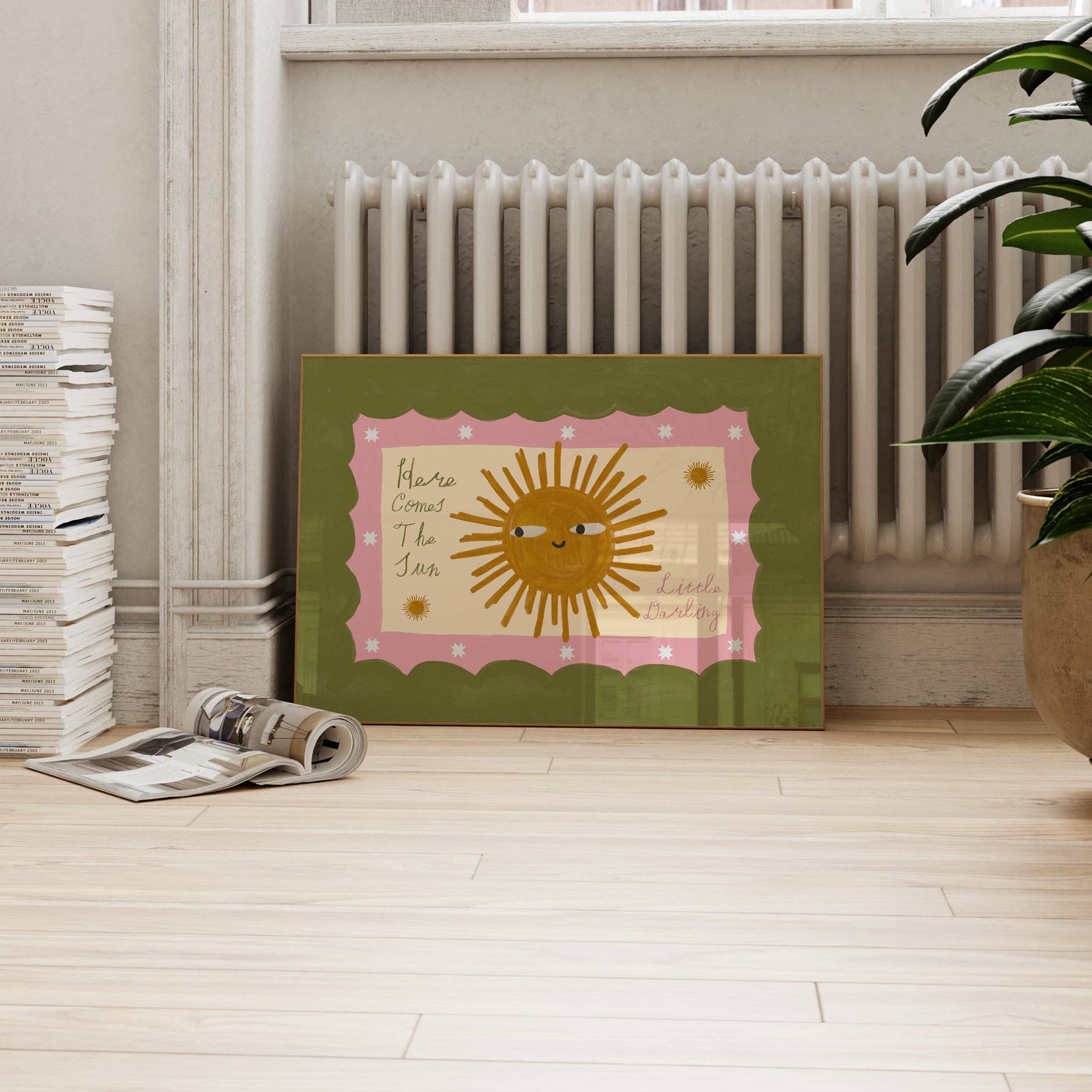 Here Comes The Sun Little Darling Print