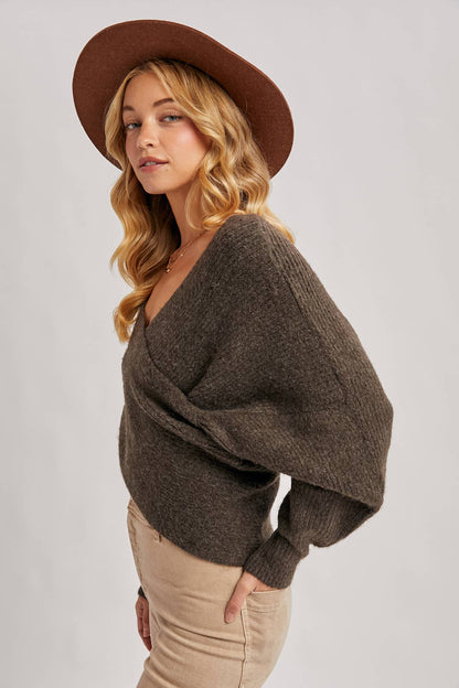 Sofie Crossover Sweater