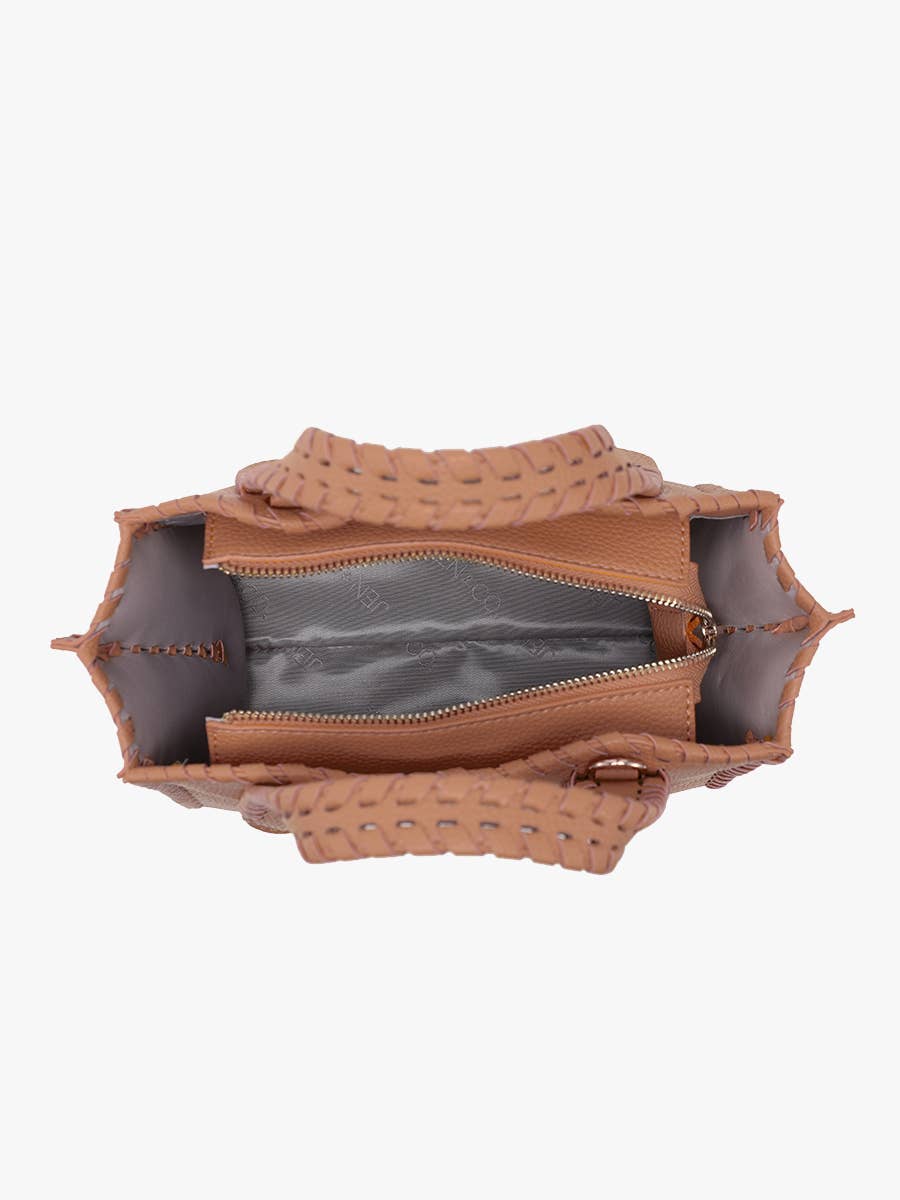 Marla Whipstitch Satchel
