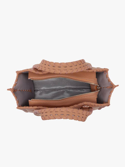 Marla Whipstitch Satchel