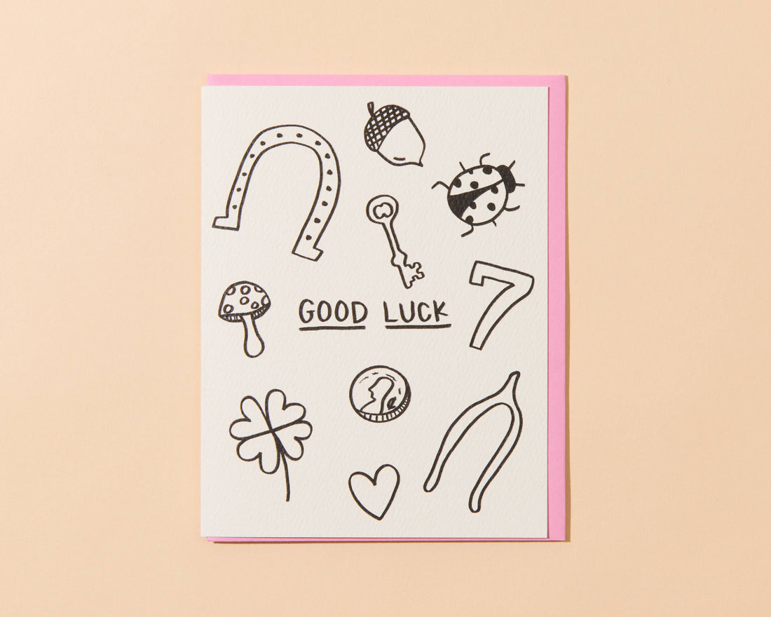Good Luck Charms Card