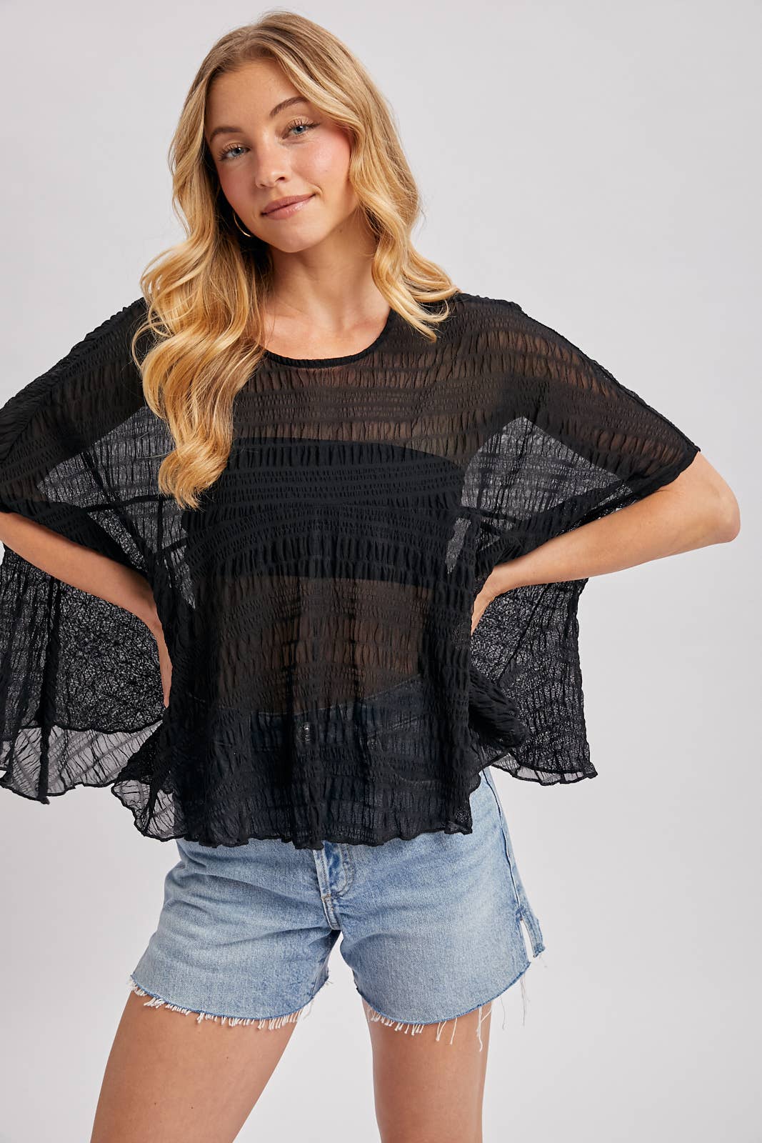 Capri Sheer Top