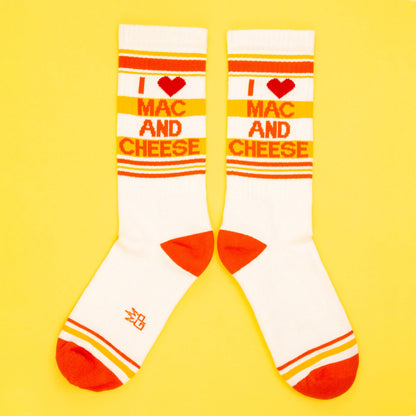 I ❤️ Mac N Cheese Socks