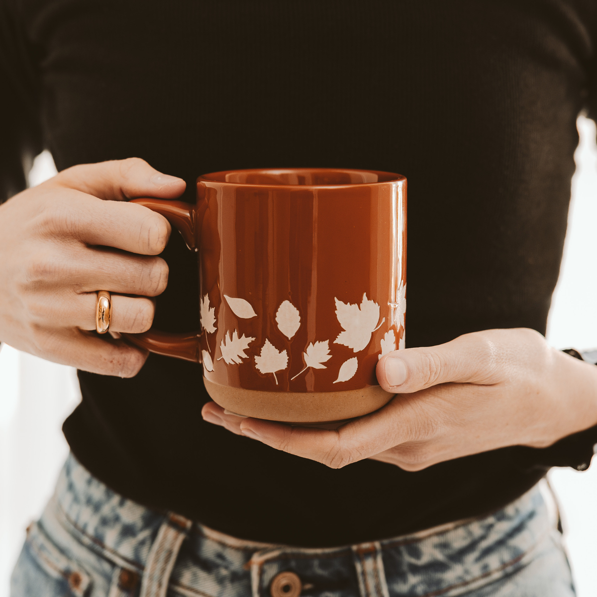 Fall Leaves Coffee Mug
