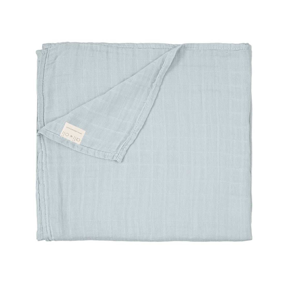 Misty Sky Bamboo Muslin Swaddle Blanket