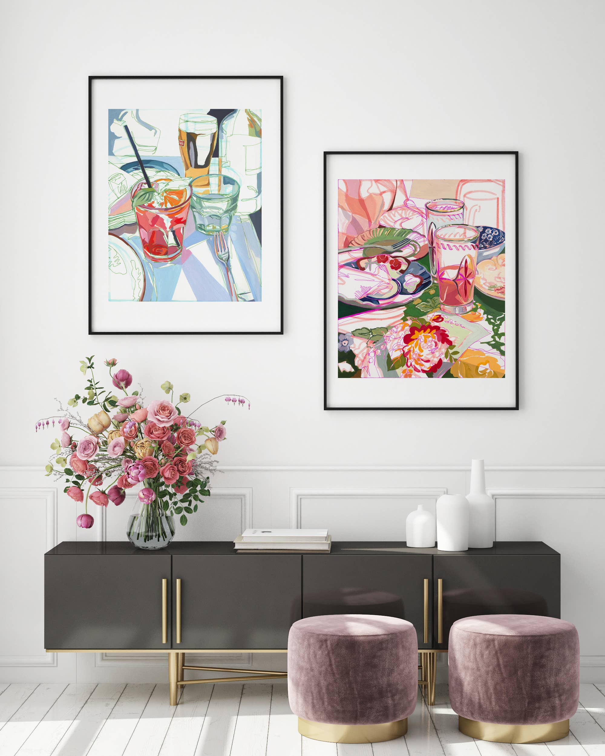 "Aperol Spritz" Cocktails in Italy Print