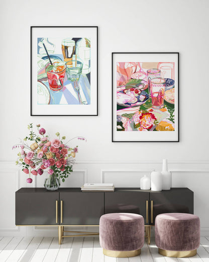 "Aperol Spritz" Cocktails in Italy Print