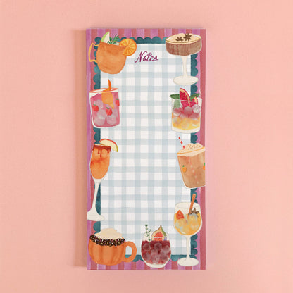 Fall Cocktail Notepad