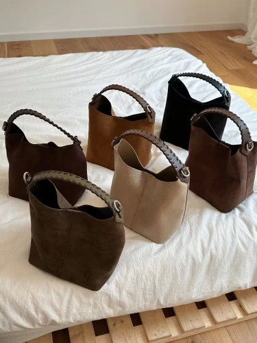 Braided Bucket Bag