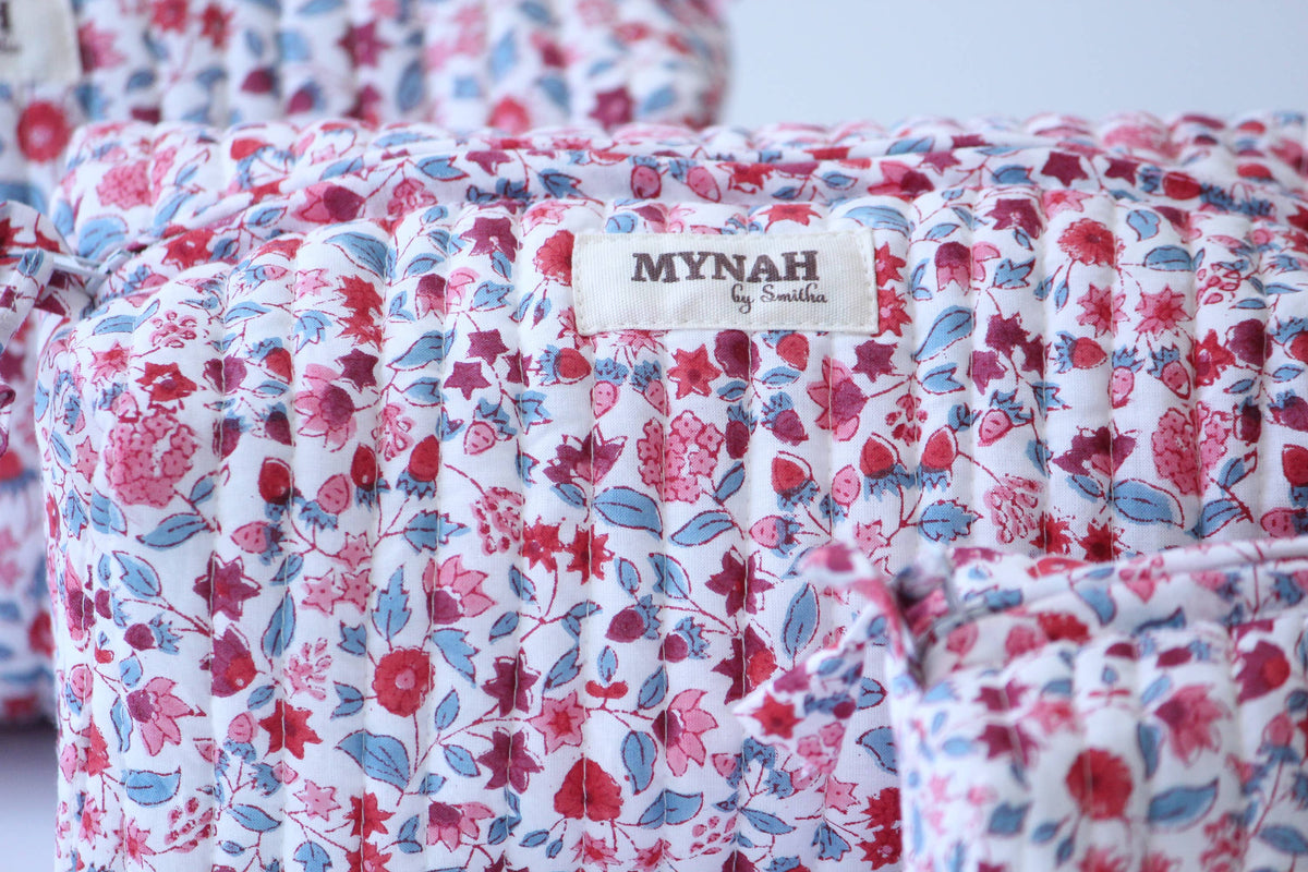 Crimson Garden Travel Bag
