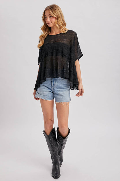 Capri Sheer Top