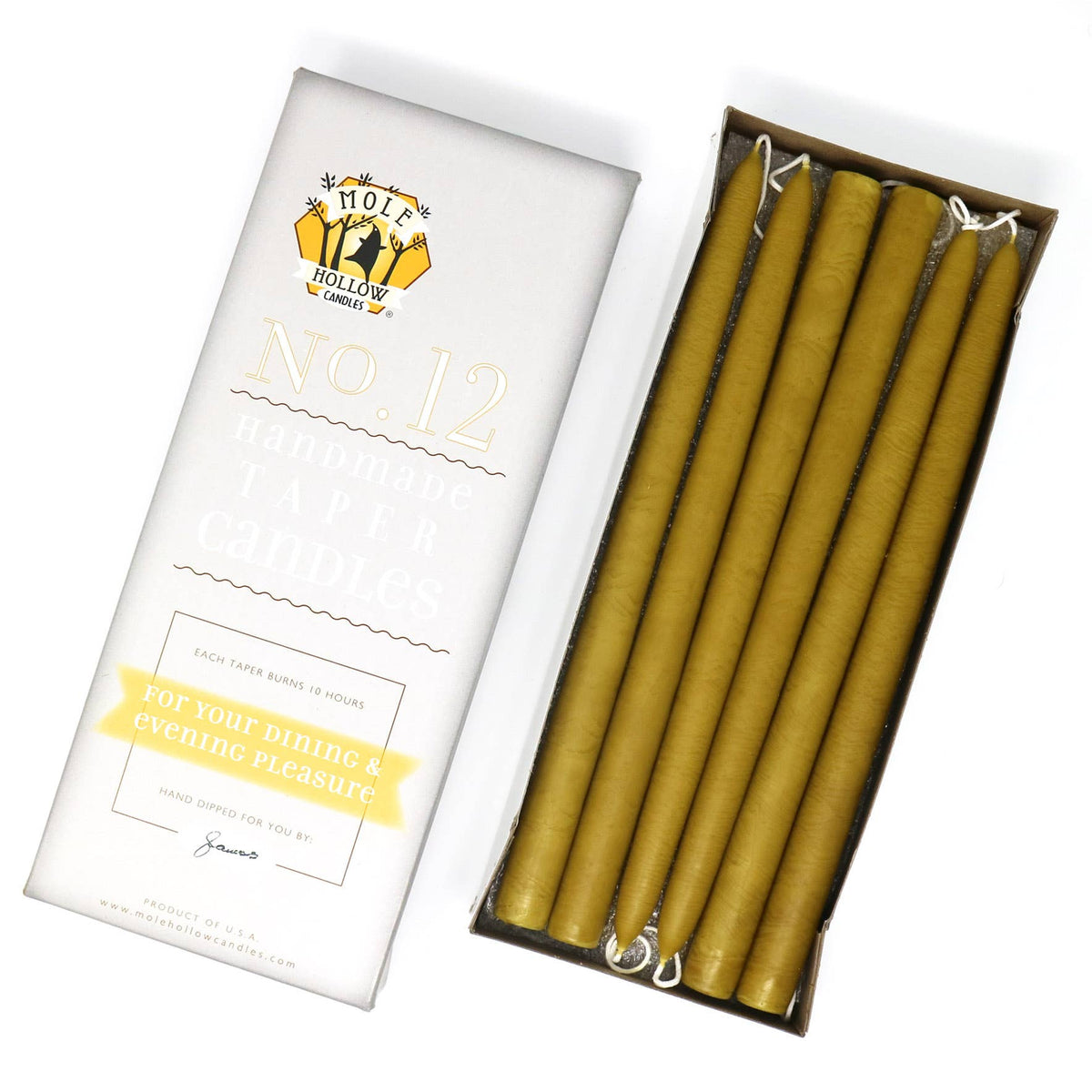 Hand Dipped Tapers