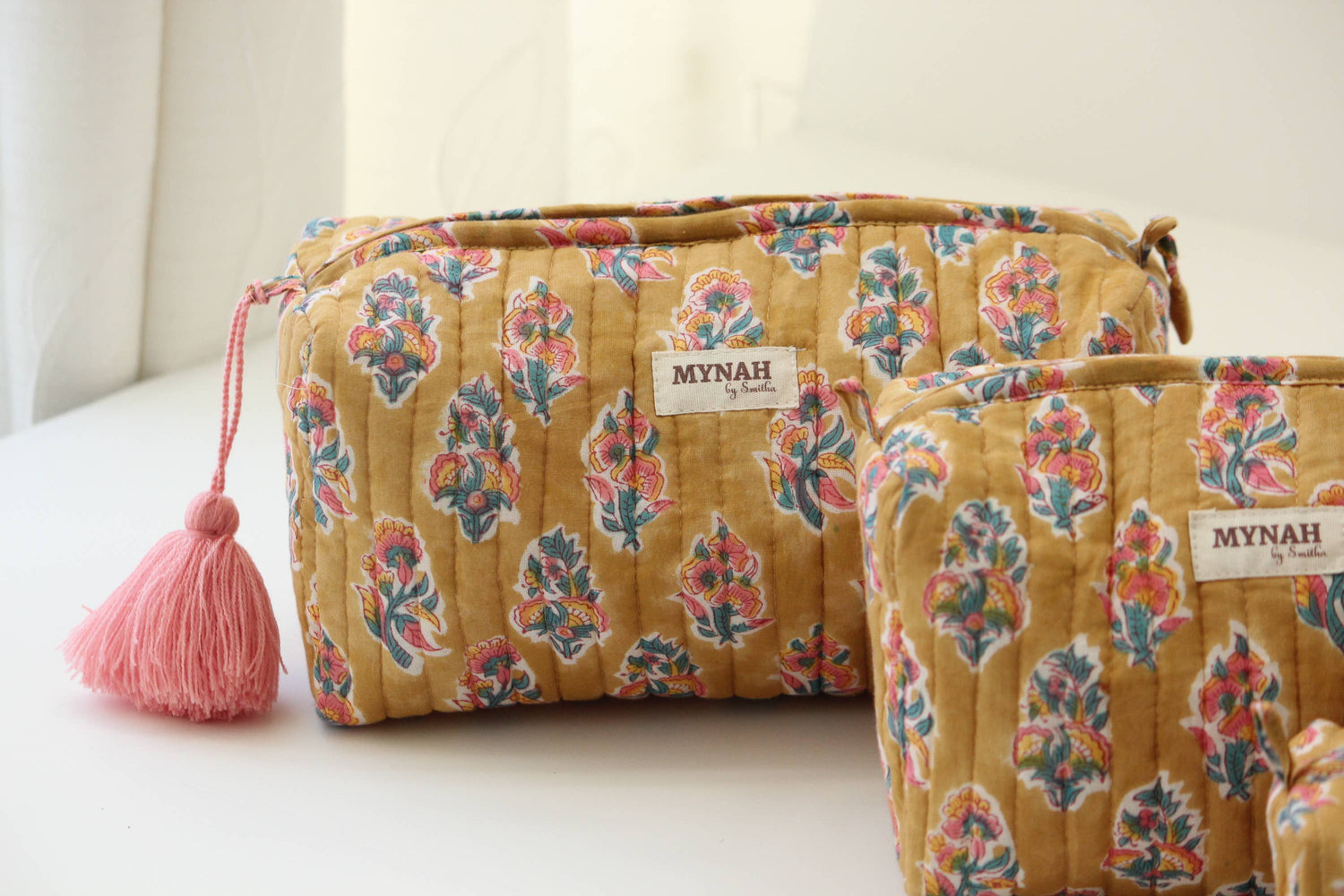Henna Motif Travel Pouch