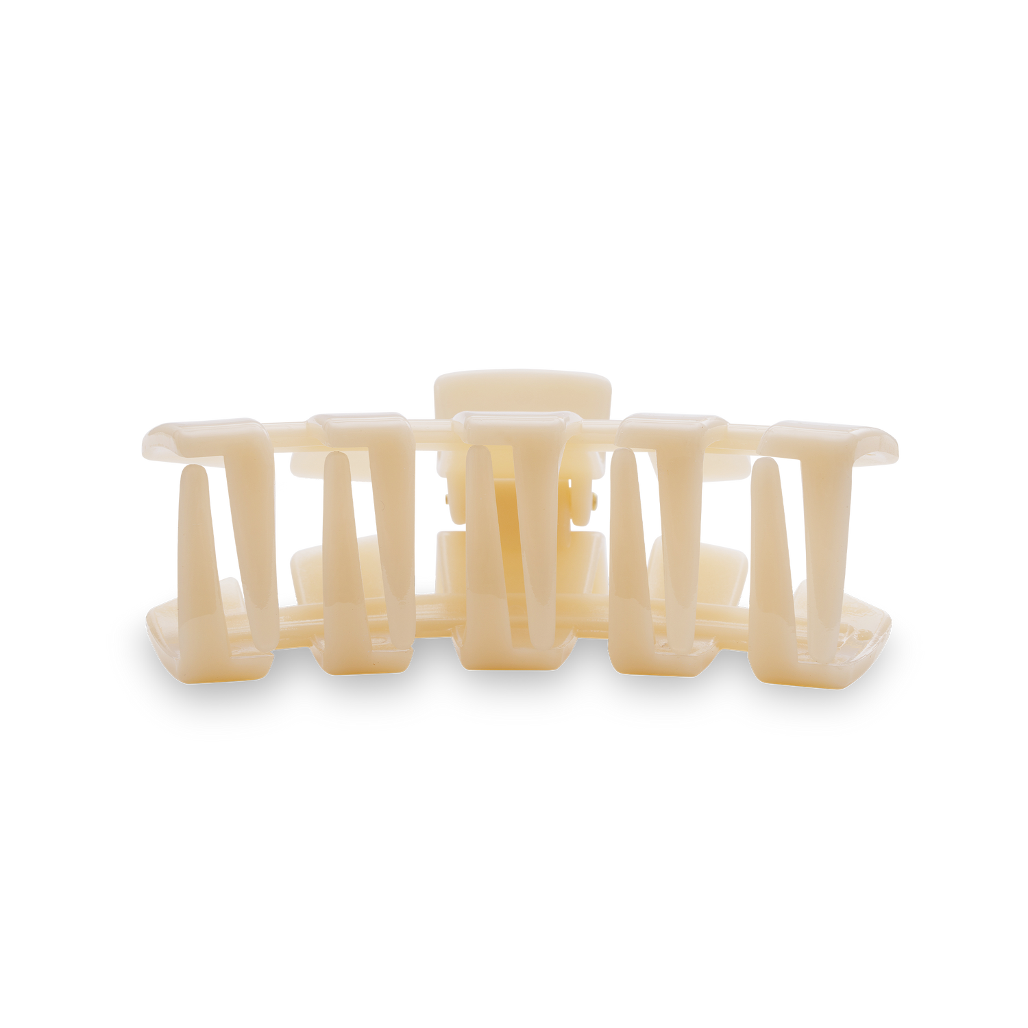 Almond Beige Medium Clip