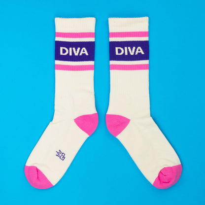 Diva Crew Socks
