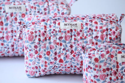 Crimson Garden Travel Bag