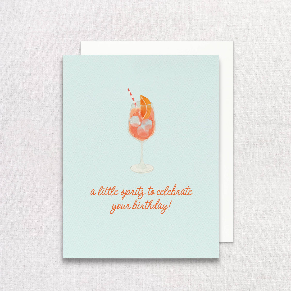 Aperol Spritz Birthday Card