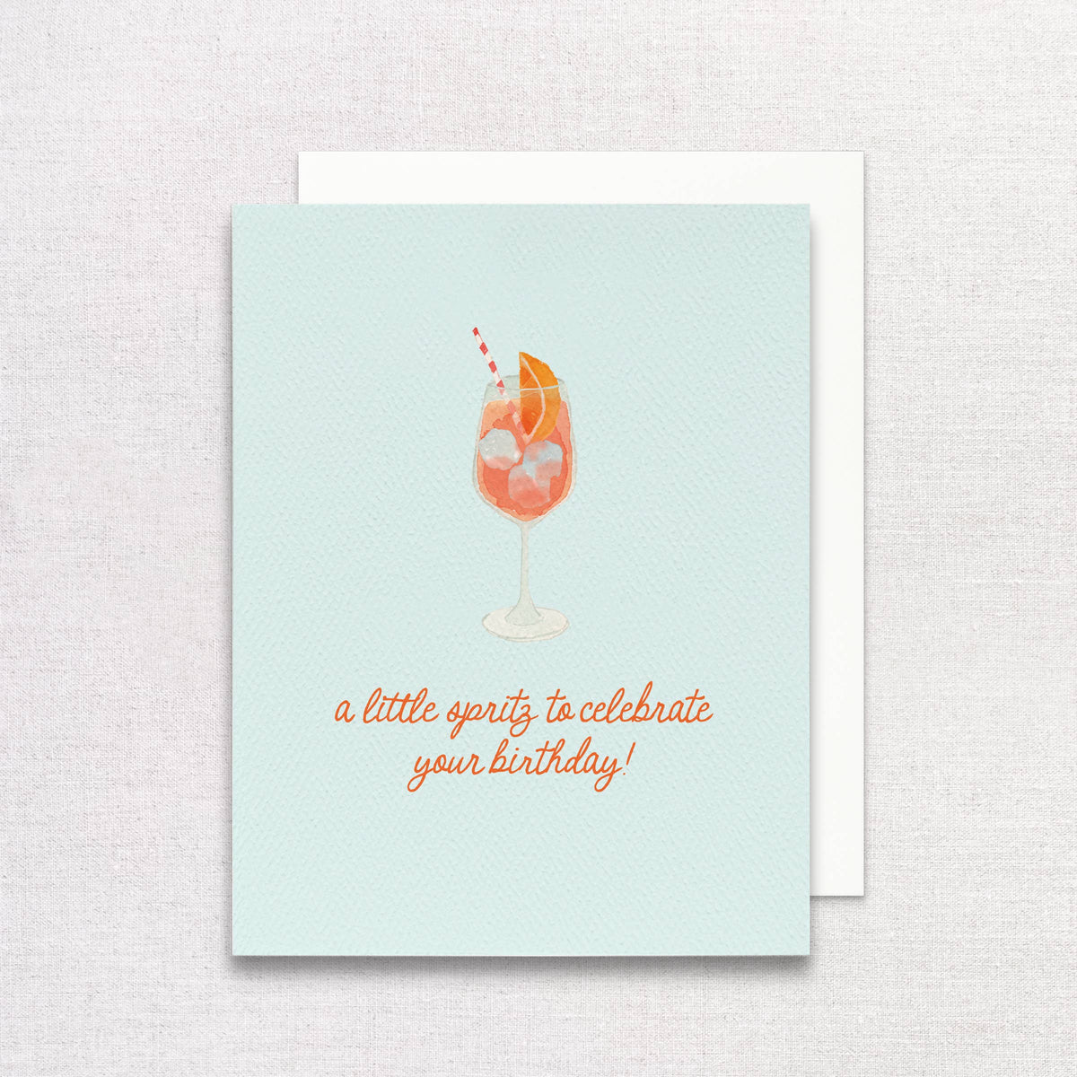 Aperol Spritz Birthday Card