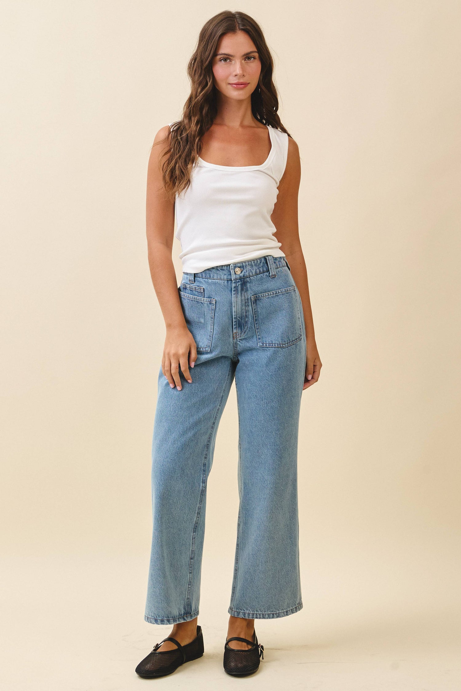 The Vintage Patch Pocket Denim