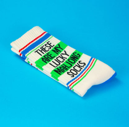 These Are My Lucky Mahjong Socks