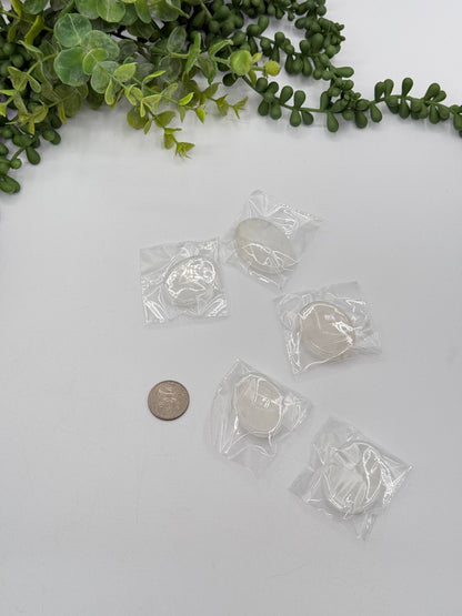 Clear Quartz Worry Stone