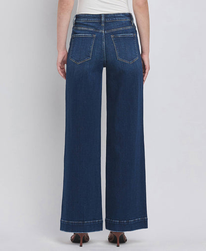 High Rise Patch Jeans