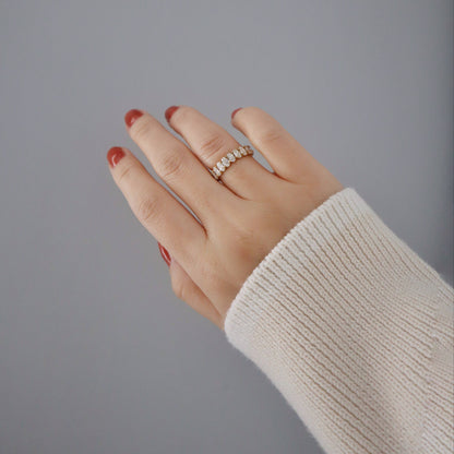 Oval Eternity Ring