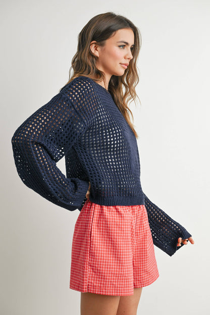 Crochet Star Sweater