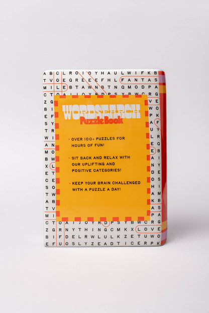 Word Search Book Vase