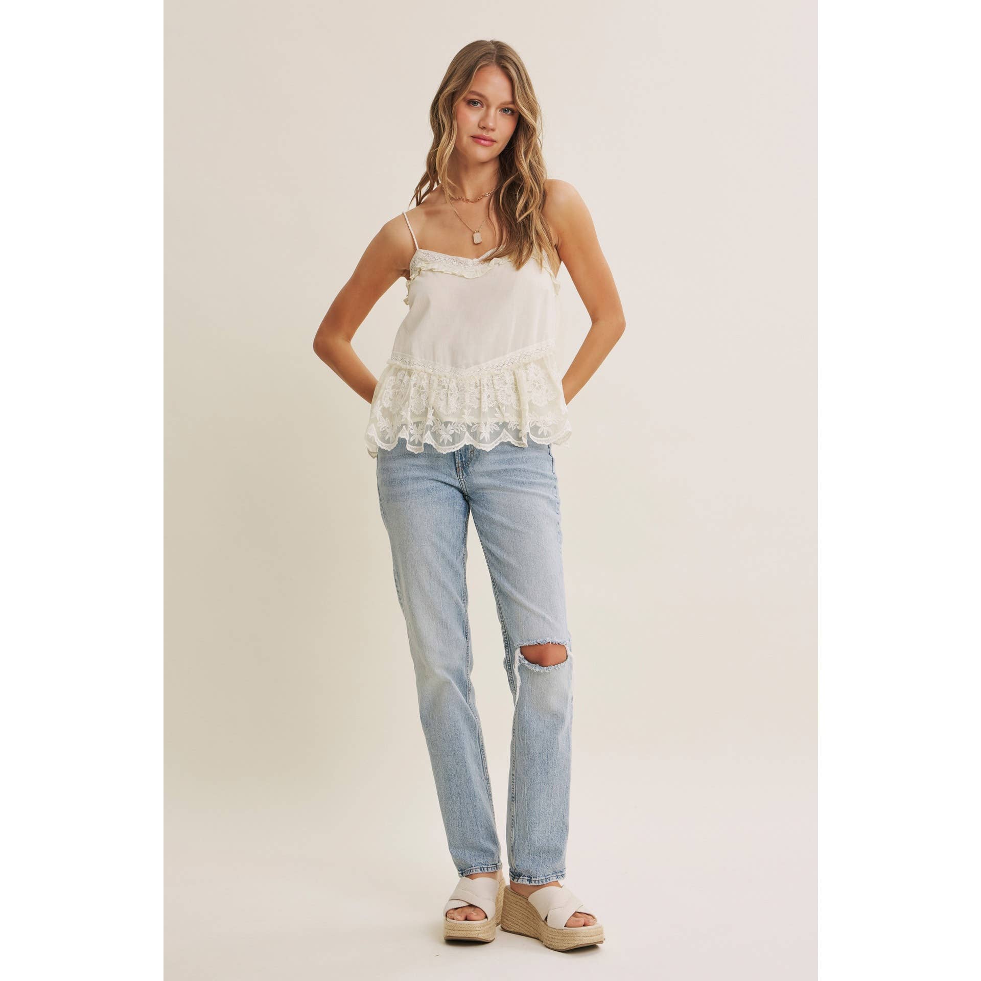 Garden Air Lace Tank