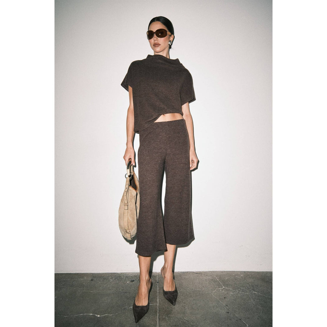 Lila Funnel Neck Top