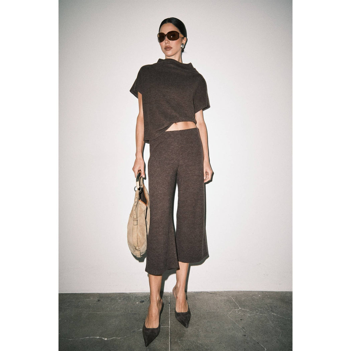 Lila Funnel Neck Top