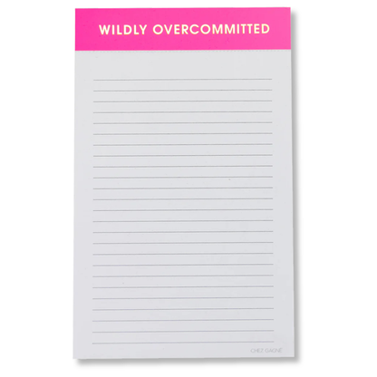 Wildly Overcommitted Notepad