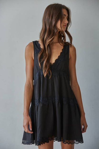 Loving Lace Mini Dress