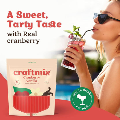Cranberry Vanilla Cocktail Mixer