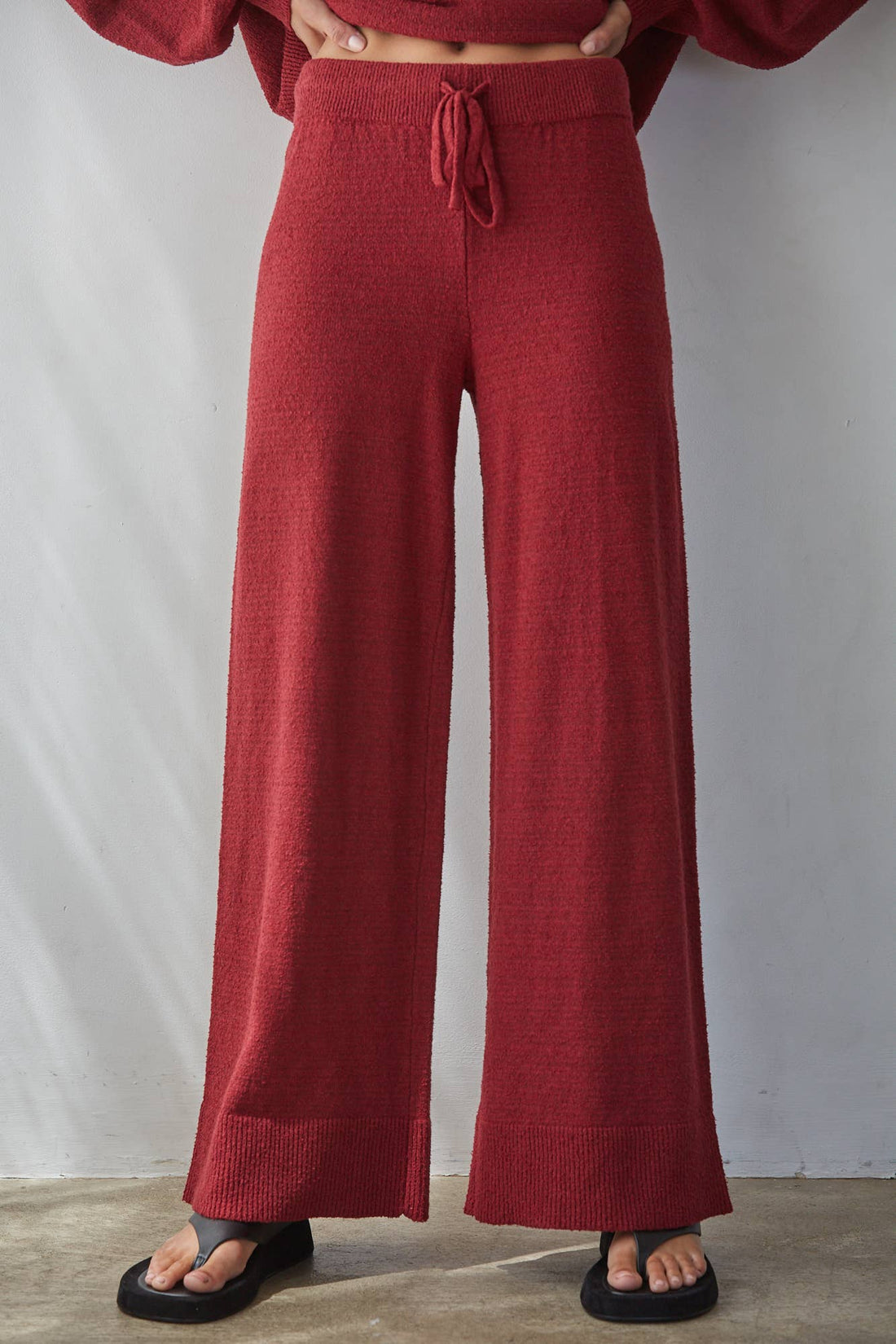Christina Wide Leg Knit Pants