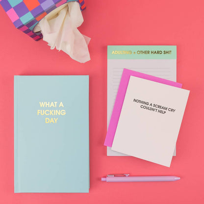 Adulting + Other Hard Shit Notepad