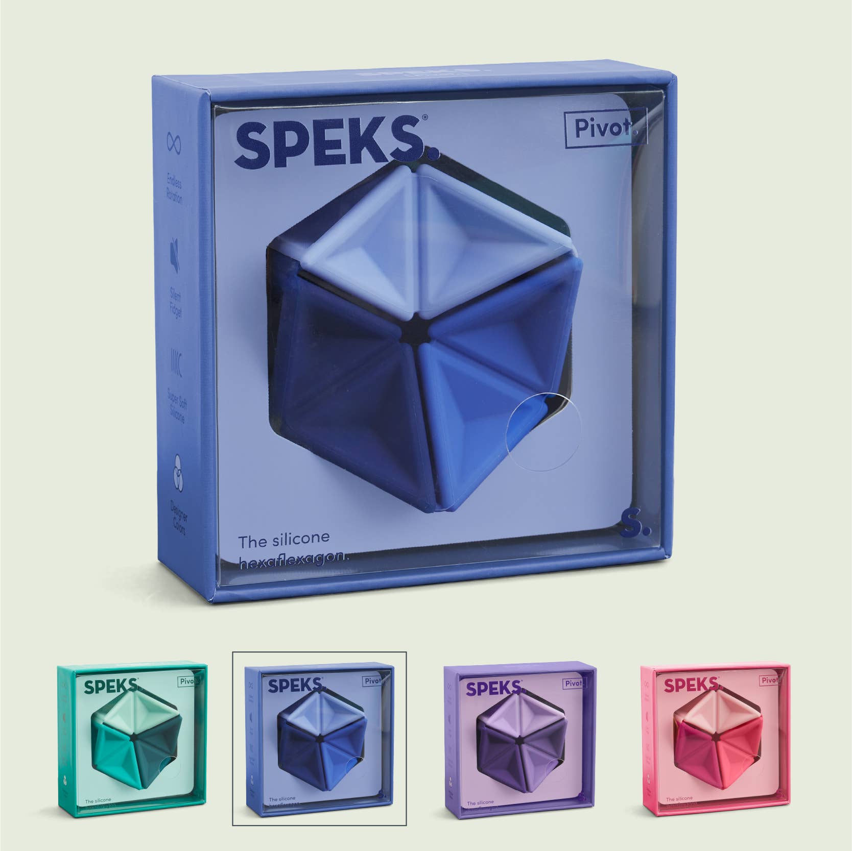 Pivot Silicone Flexagon
