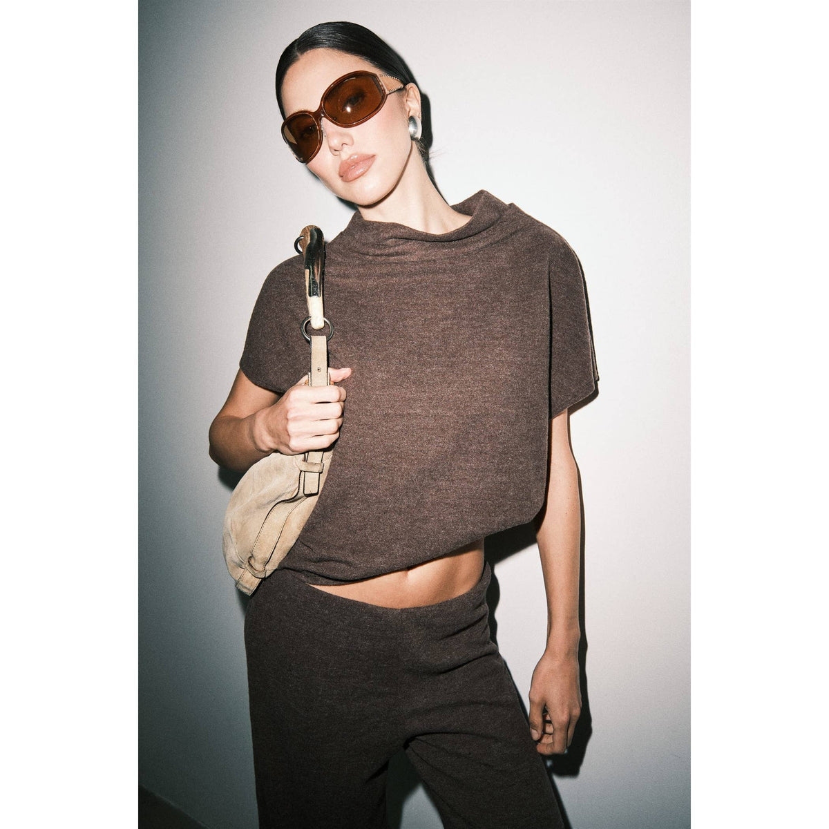 Lila Funnel Neck Top
