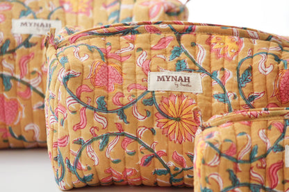 Henna Vines Travel Pouch