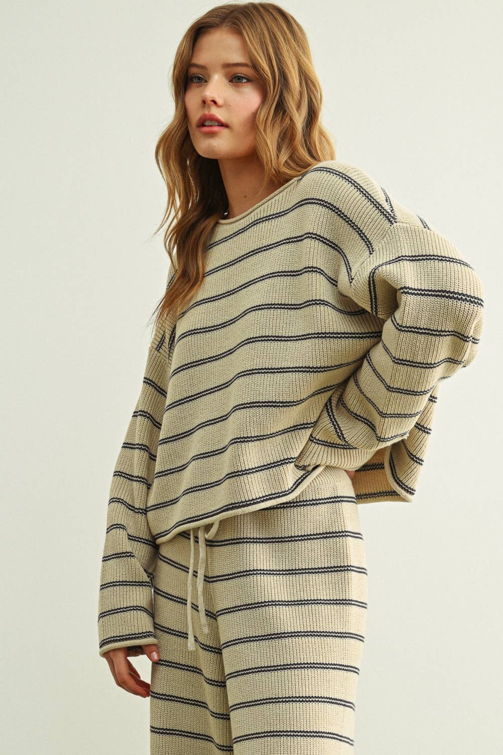 Abigail Stripe Sweater Top