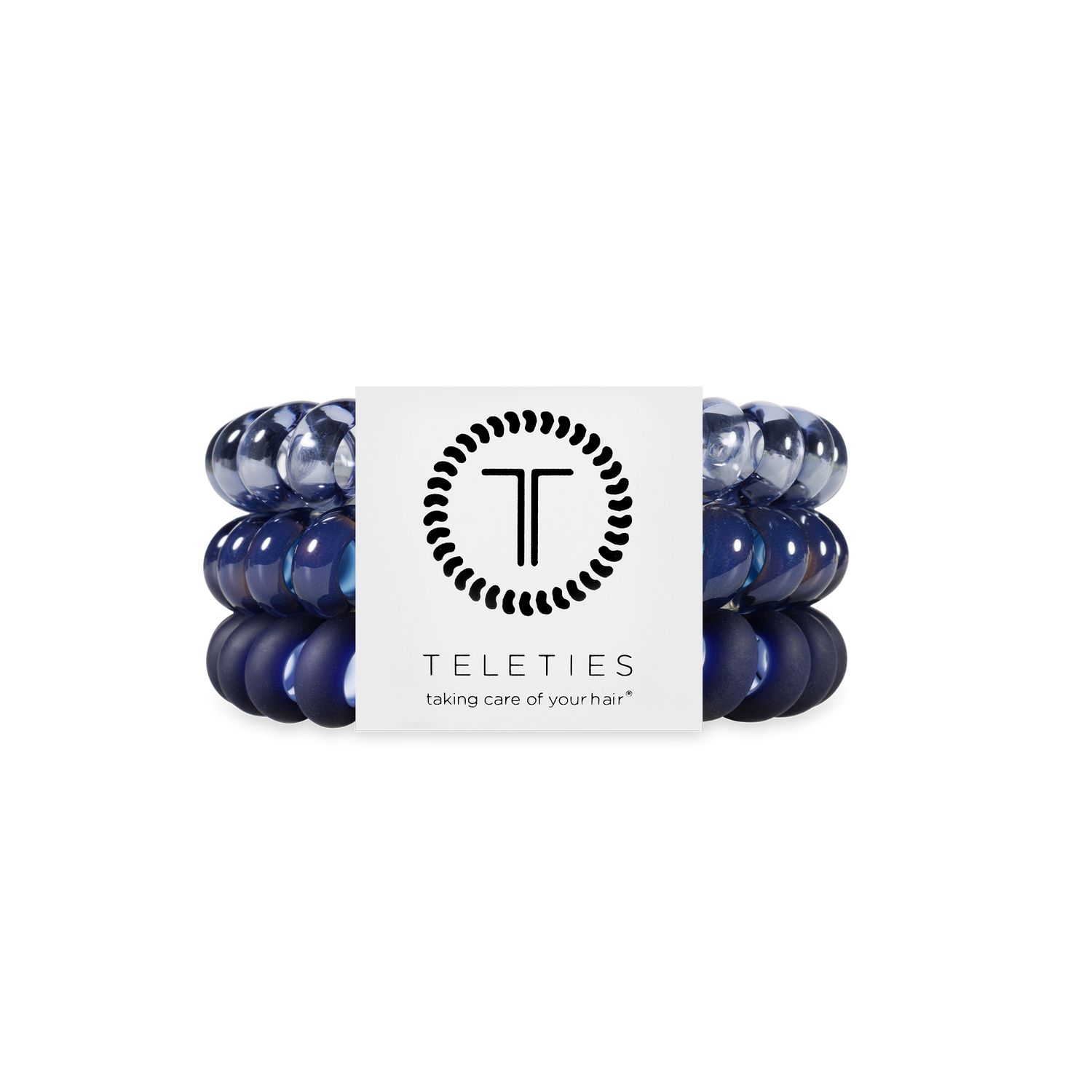 Nightfall Navy Large Hair Ties