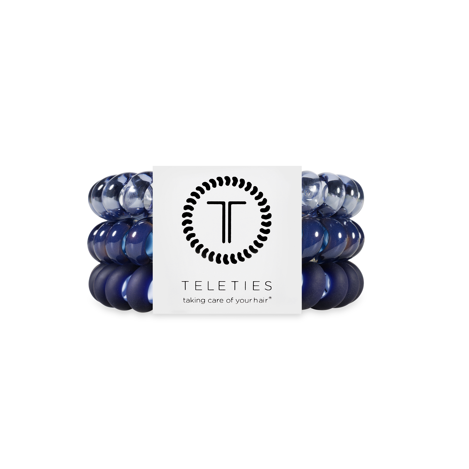 Nightfall Navy Large Hair Ties