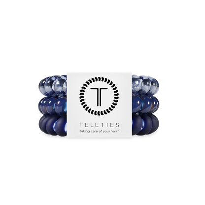 Nightfall Navy Large Hair Ties