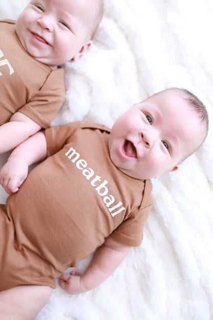 Meatball Baby Onesie