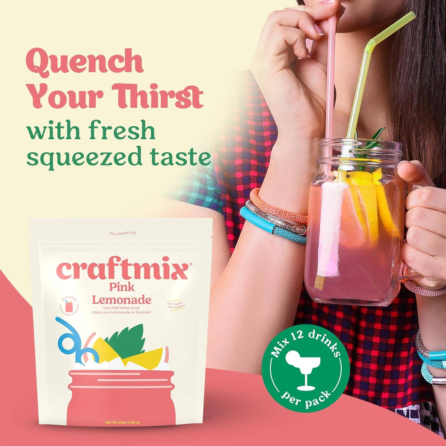 Pink Lemonade Cocktail Mix
